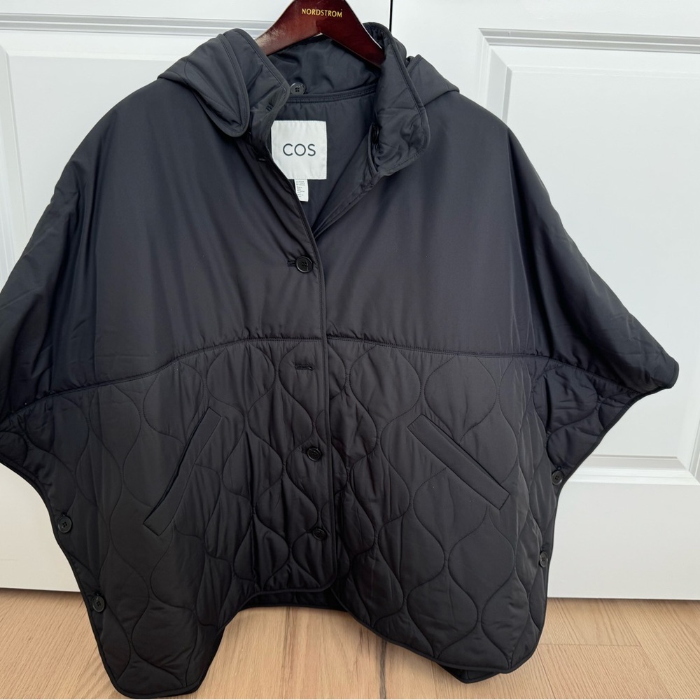 COS Cape pullover jacket